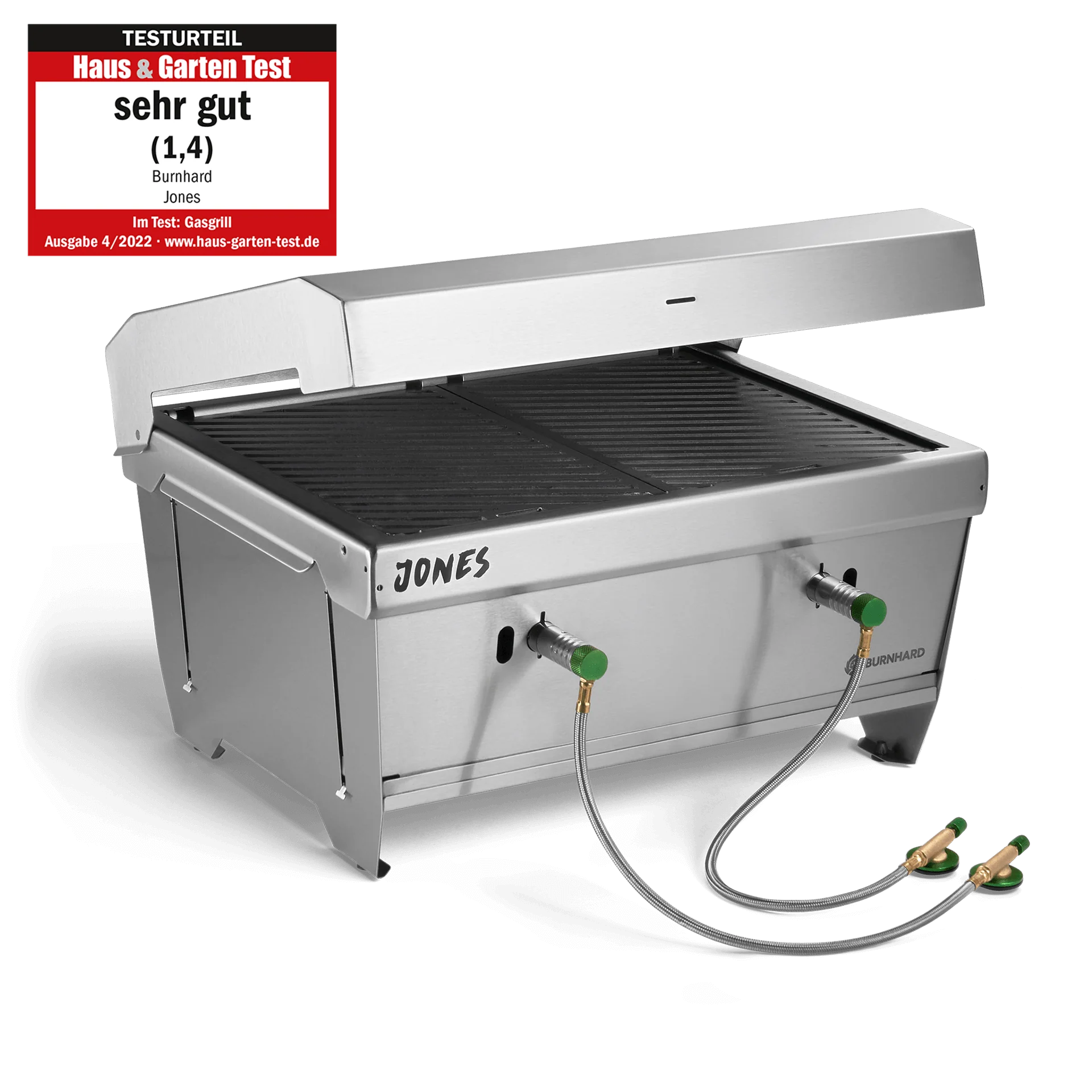 JONES Campinggrill 2-Brenner